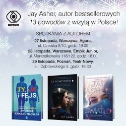 Jay Asher w Polsce!