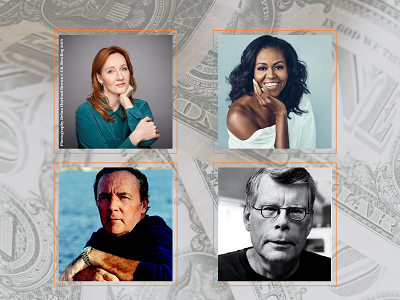  Najlepiej zarabiający pisarze 2019 roku. W pierwszej piątce przetasowanie i nowe nazwisko