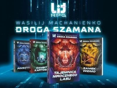 „Droga Szamana” Wasilija Machanienki  – książka połączona z RPG