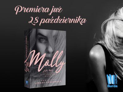 „Molly”, najnowsza powieść Agnieszki Lingas-Łoniewskiej, zadebiutowała jako serial audio 