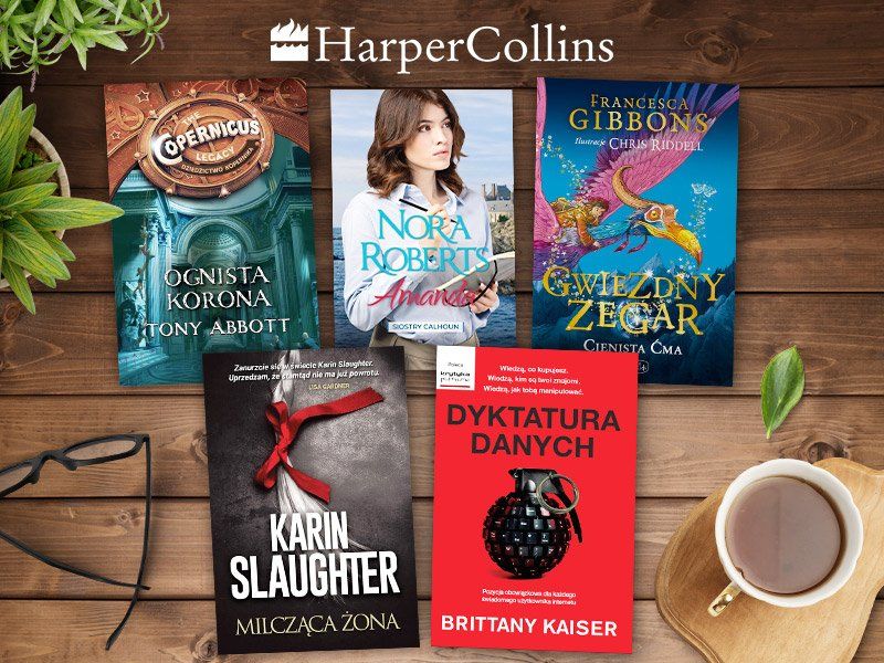 Gorące cykle książkowe - poleca HarperCollins