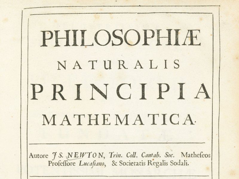 Odkryto więcej kopii „Matematycznych zasad filozofii naturalnej” Isaaca Newtona