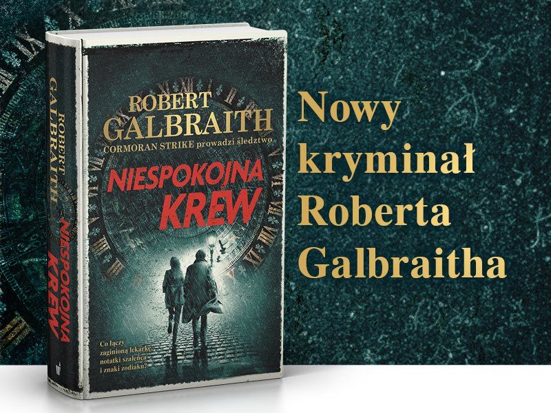 Robert Galbraith (J.K. Rowling) odpowiada na pytania czytelników. Premiera „Niespokojnej krwi”
