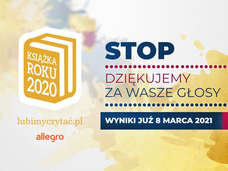 Stop! Koniec głosowania w Plebiscycie Książka Roku 2020