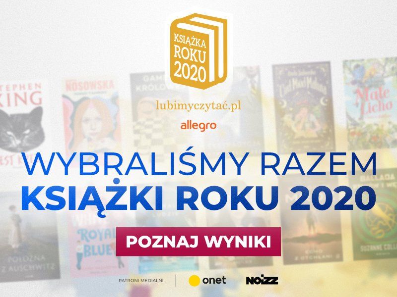Poznaj laureatów Plebiscytu Książka Roku 2020