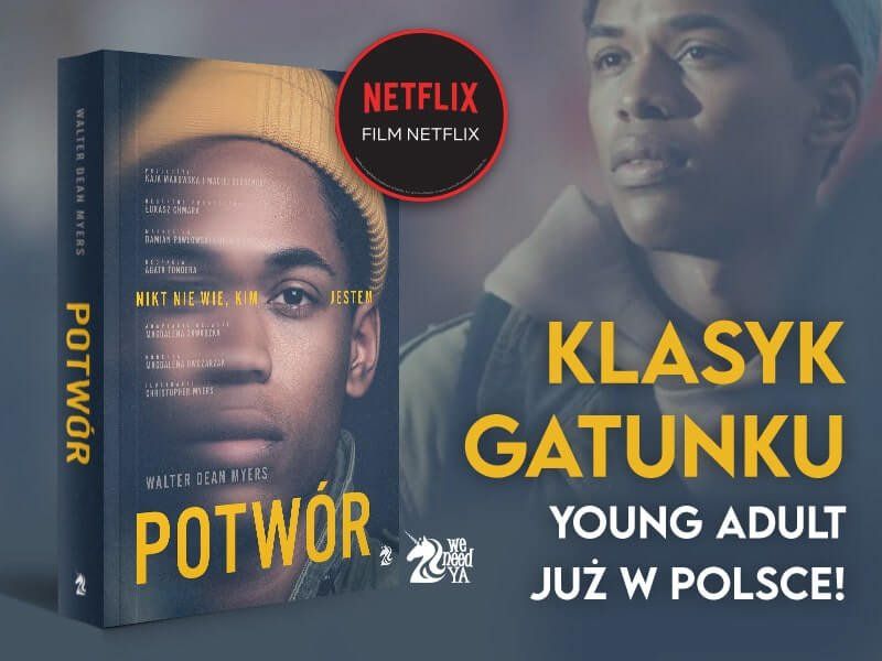 Klasyk literatury Young Adult już wkrótce w Polsce! Zrecenzuj książkę „Potwór” 