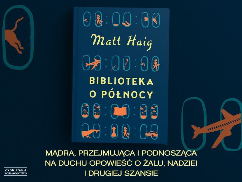 „Biblioteka o północy” – książkowa podróż w inne światy, niezwykła opowieść Matta Haiga