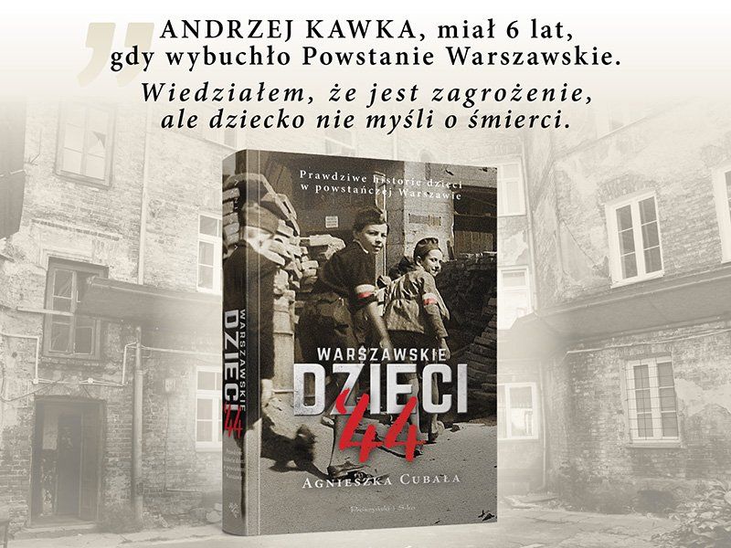 Zostań recenzentem książki „Warszawskie Dzieci '44” Agnieszki Cubały