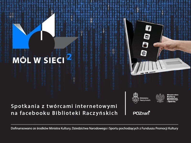 Mól w sieci2. Spotkania online z twórcami internetowymi | Lubimyczytać.pl