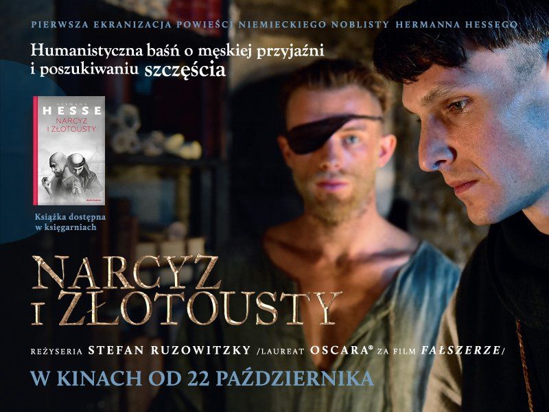 Premiera filmu „Narcyz i Złotousty”: mamy dla was bilety do kina i książki!
