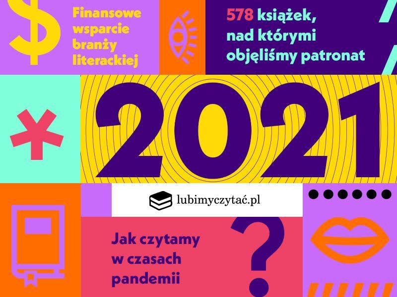 Podsumowanie roku 2021 w lubimyczytać.pl