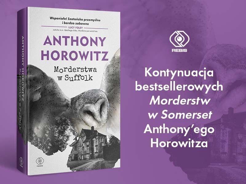  „Morderstwa w Suffolk” – Anthony Horowitz. Napisz recenzję książki!