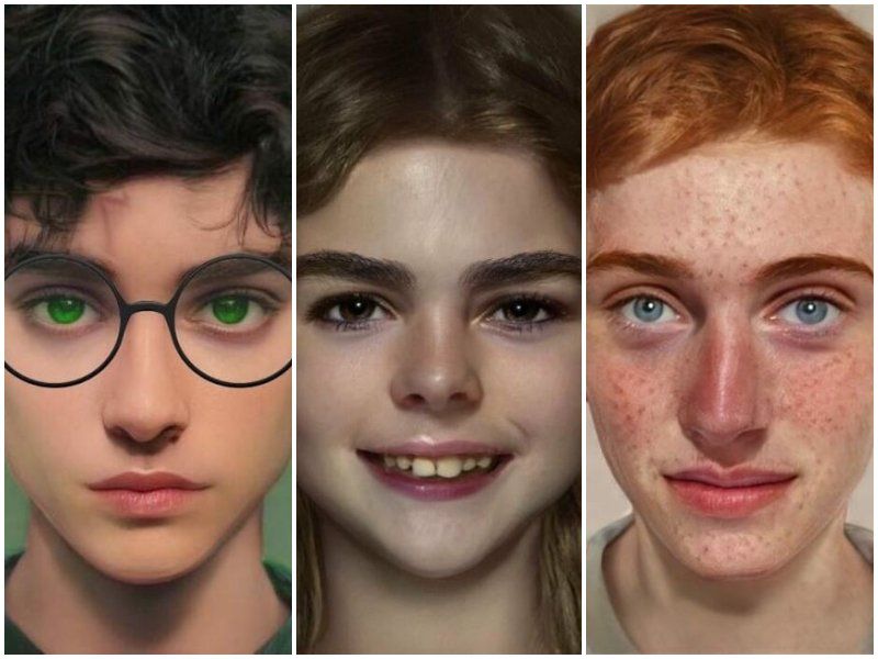 Sztuczna Inteligencja odtworzyła postacie z „Harry’ego Pottera”