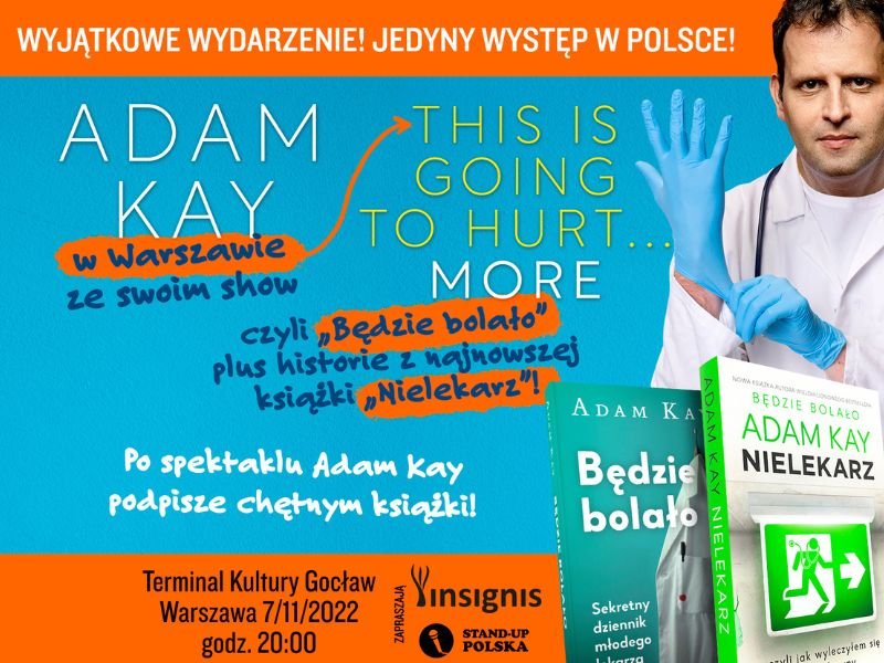 Wielokrotnie nagradzany autor głośnych bestsellerów z wizytą Polsce! Zobacz go na żywo. 