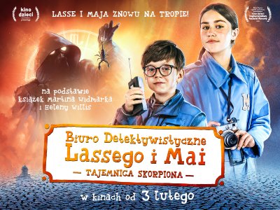 Artykuł Lasse i Maja znowu na tropie! „Biuro Detektywistyczne Lassego i Mai. Tajemnica Skorpiona