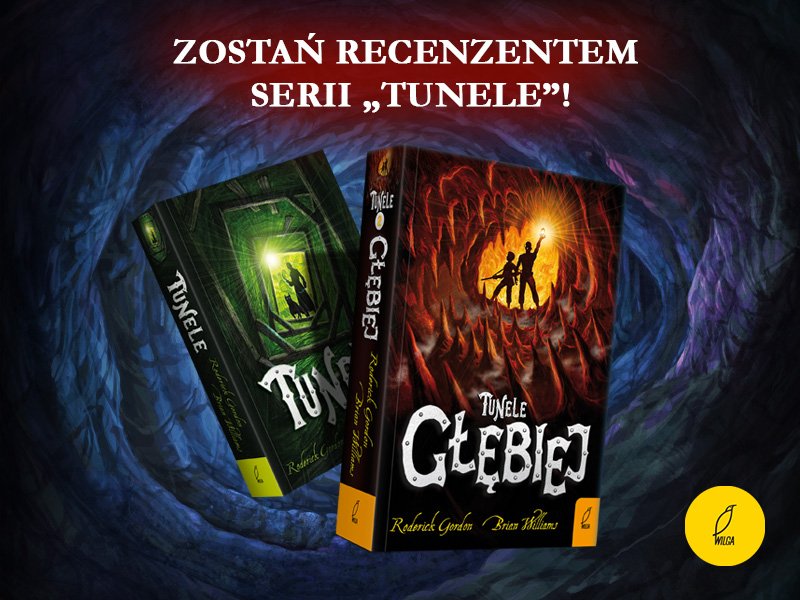 Weź udział w konkursie i wygraj zestaw książek z serii „Tunele“!