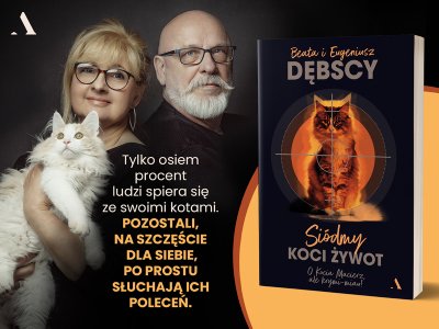  „Działamy tak, by czytelnik nie był znużony Dębskimi” – rozmowa z autorami „Siódmego kociego żywota”
