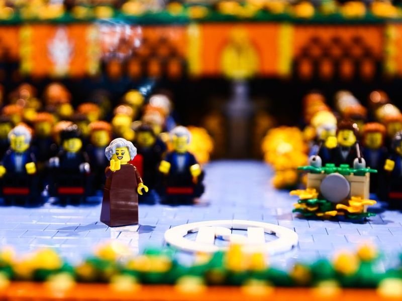Wisława Szymborska z 21 tysięcy klocków LEGO. Hołd dla noblistki