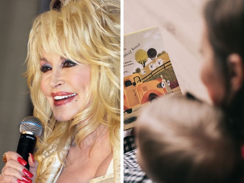 Dolly Parton rozdaje noworodkom książki. Oto rezultaty