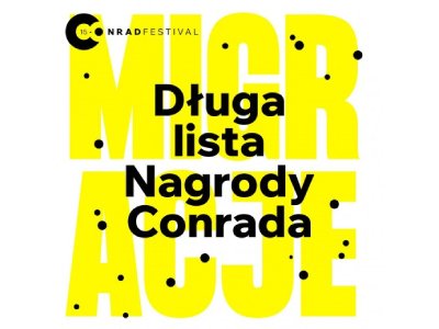 Nagroda Conrada 2023. Znamy listę nominowanych młodych talentów