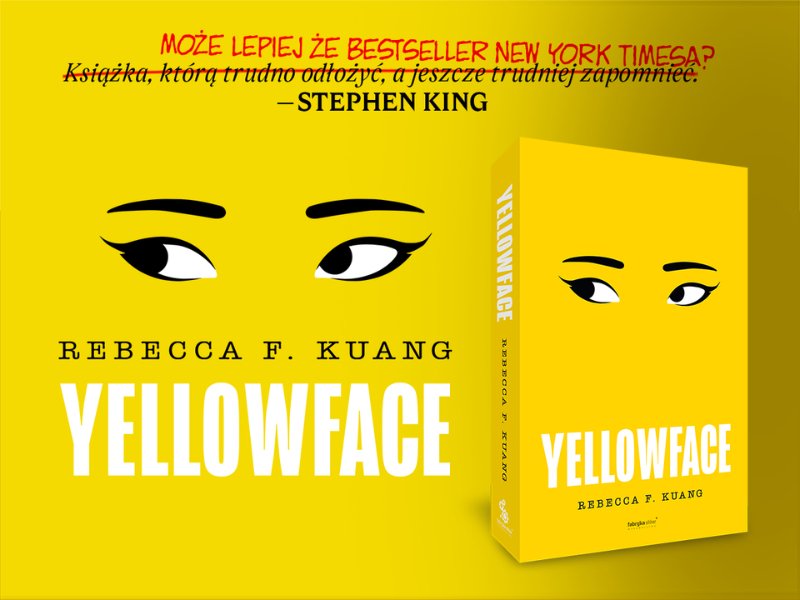 Twarz innej. „Yellowface” Rebekki Kuang