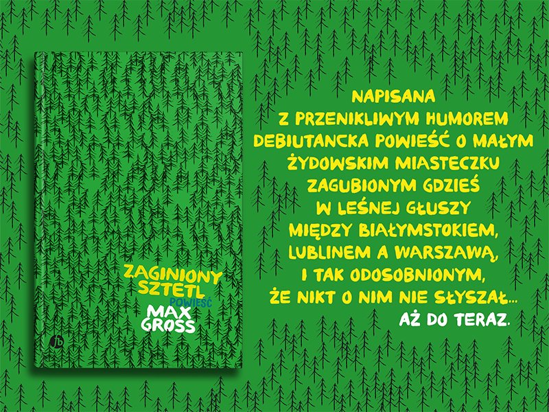 Mamy dla was książki. Wygraj egzemplarz „Zaginionego sztetla” Maxa Grossa