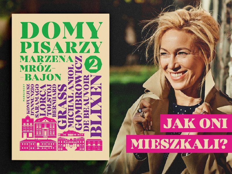 „Nie zawsze jestem grzeczna podczas literackich podróży”: wywiad z Marzeną Mróz-Bajon