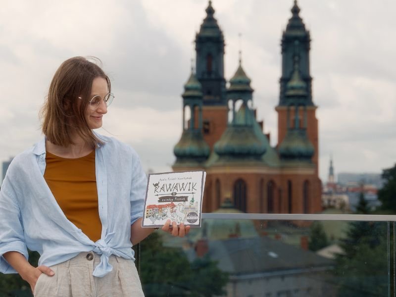 Kolorowe domki, rogale i zamek, czyli „Rawawik zwiedza Poznań”