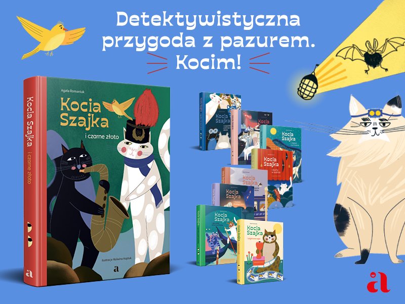 „Kocia Szajka i czarne złoto” – kolejny tom bestsellerowej serii