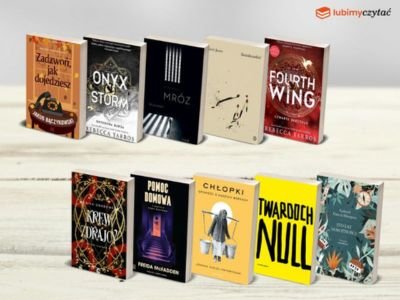  Klasyka, Remigiusz Mróz i romantasy, czyli najpopularniejsze książki lutego