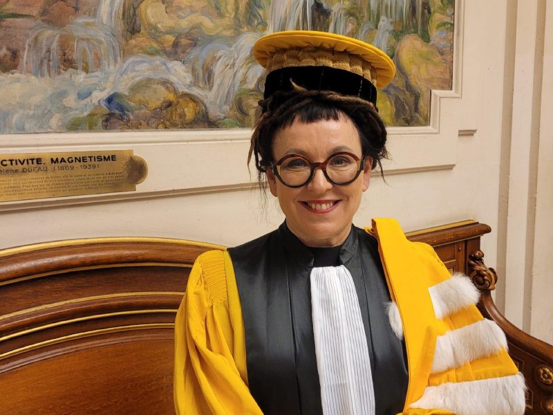 Pierwsze takie wyróżnienie dla polskiej literatury. Olga Tokarczuk z doktoratem honoris causa Sorbony