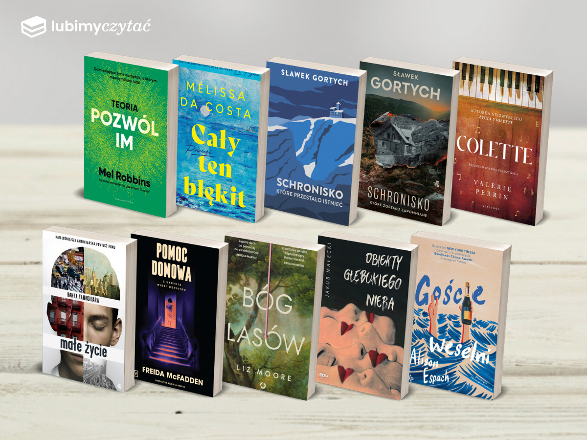 10 najpopularniejszych książek miesiąca. Hity sierpnia, które warto znać