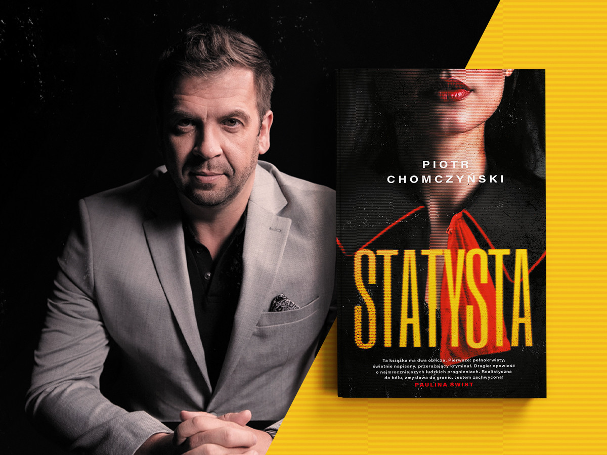 Zanurz się w mrocznym świecie „Statysty” Piotra Chomczyńskiego – zgłoś się do akcji recenzenckiej!