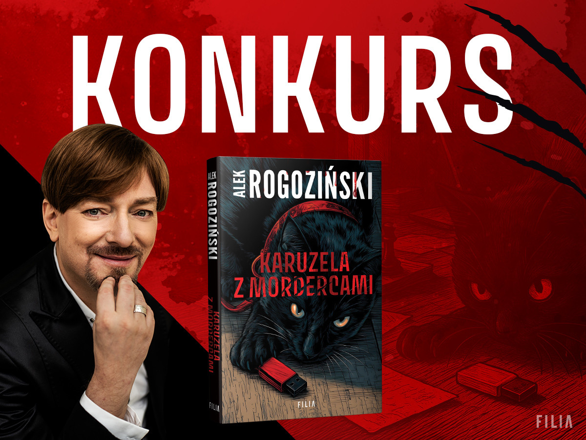 Weź udział w konkursie i wygraj najnowszą książkę Alka Rogozińskiego!