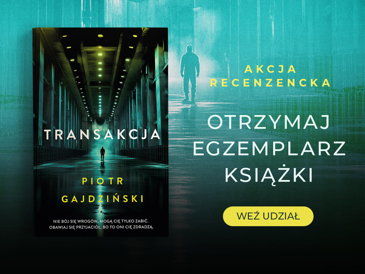 Zostań recenzentem najnowszej książki Piotra Gajdzińskiego
