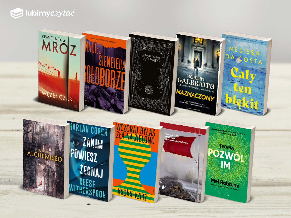 Najpopularniejsze książki listopada 2025. Pięć nowych tytułów i zmiana lidera