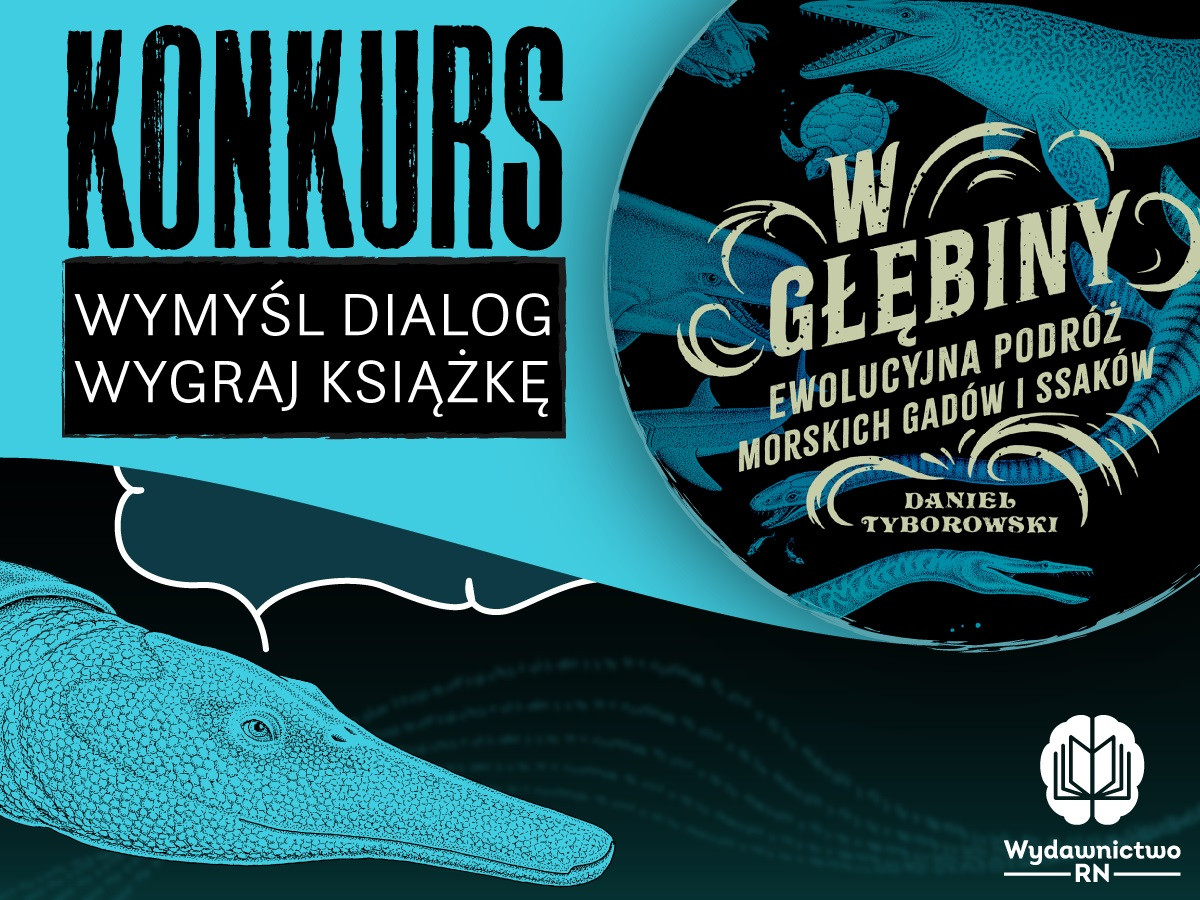 Wymyśl zabawne dialogi i wygraj przepięknie ilustrowaną książkę dla fanów paleoświata!