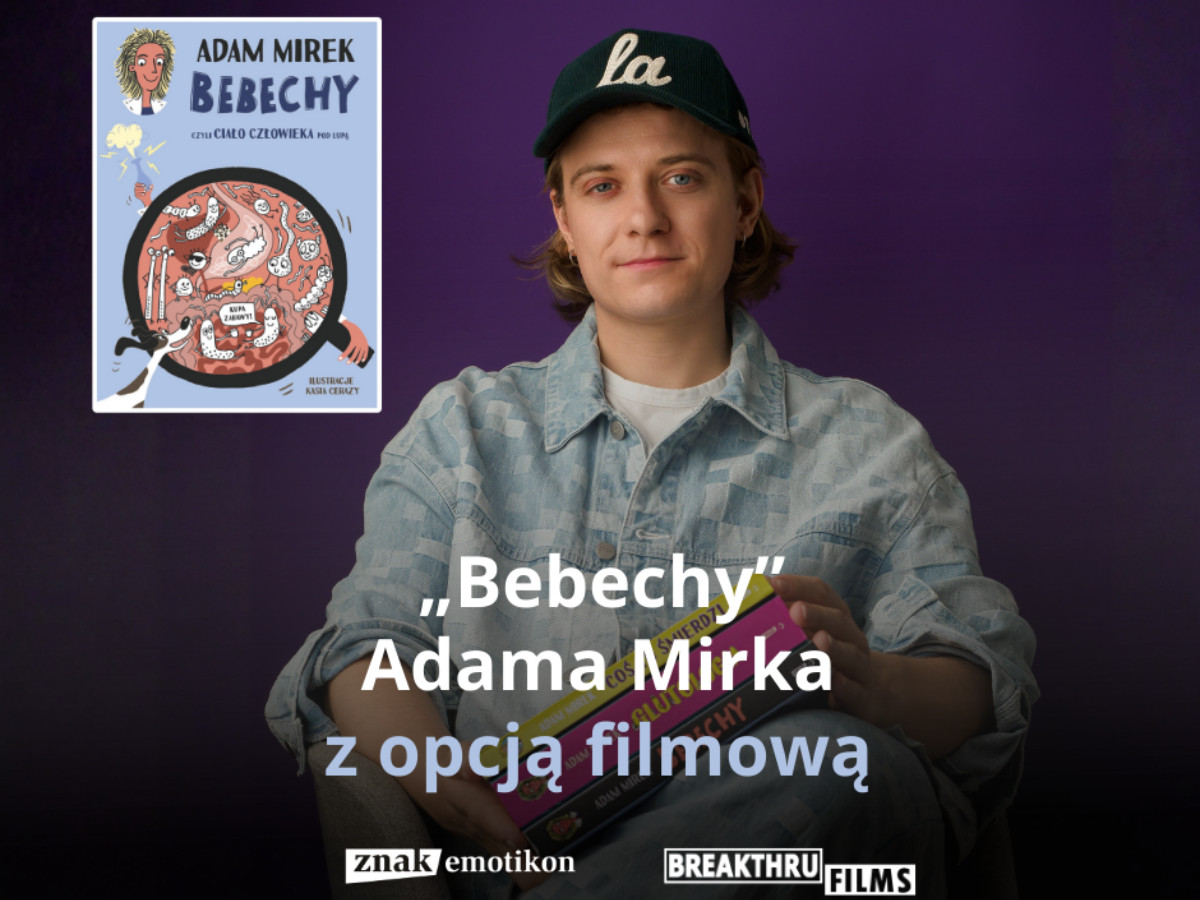 Książka Adama Mirka Bebechy z opcją filmową