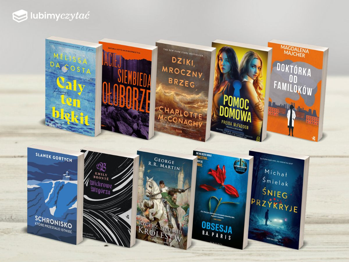 Seriale i filmy napędzają czytanie. Oto 10 najpopularniejszych książek lutego
