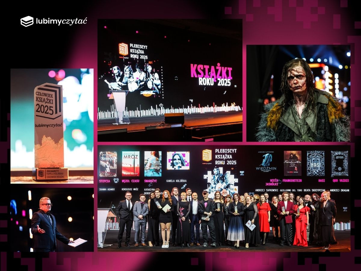 Za nami Gala Książka Roku 2025 – rekordowe głosy i zwycięzcy 11. edycji Plebiscytu Lubimyczytać