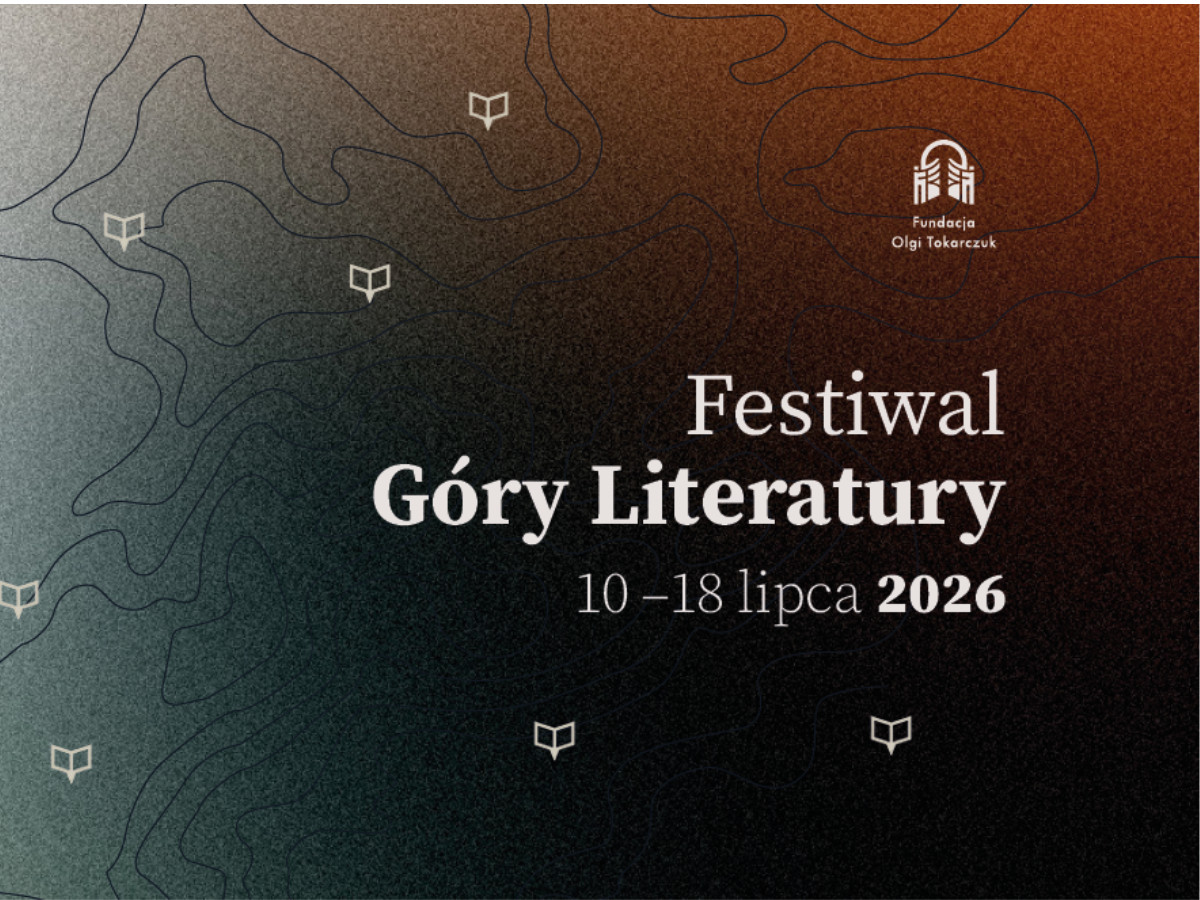 Festiwal Góry Literatury 2026 startuje już 10 lipca. W programie ponad 170 wydarzeń i premiera nowej powieści Olgi Tokarczuk